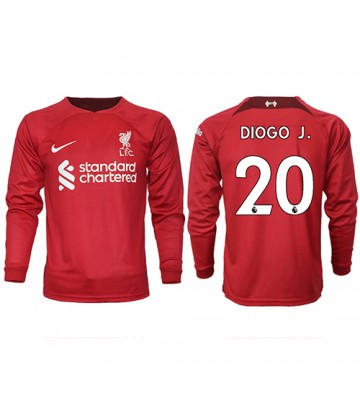 Liverpool Diogo Jota #20 Hjemmedrakt 2022-23 Langermet